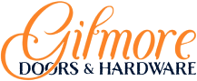 Gilmore logo door